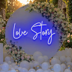 Love Story Led Neon Sign Light