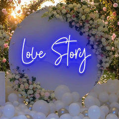 Love Story Led Neon Sign Light