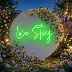 Love Story Led Neon Sign Light