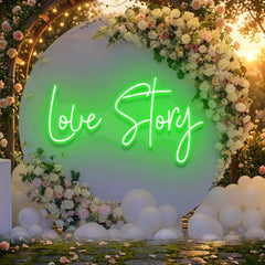 Love Story Led Neon Sign Light