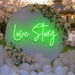 Love Story Led Neon Sign Light