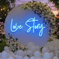 Love Story Led Neon Sign Light