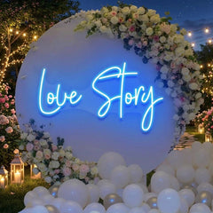 Love Story Led Neon Sign Light