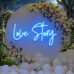 Love Story Led Neon Sign Light