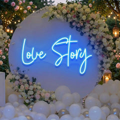 Love Story Led Neon Sign Light