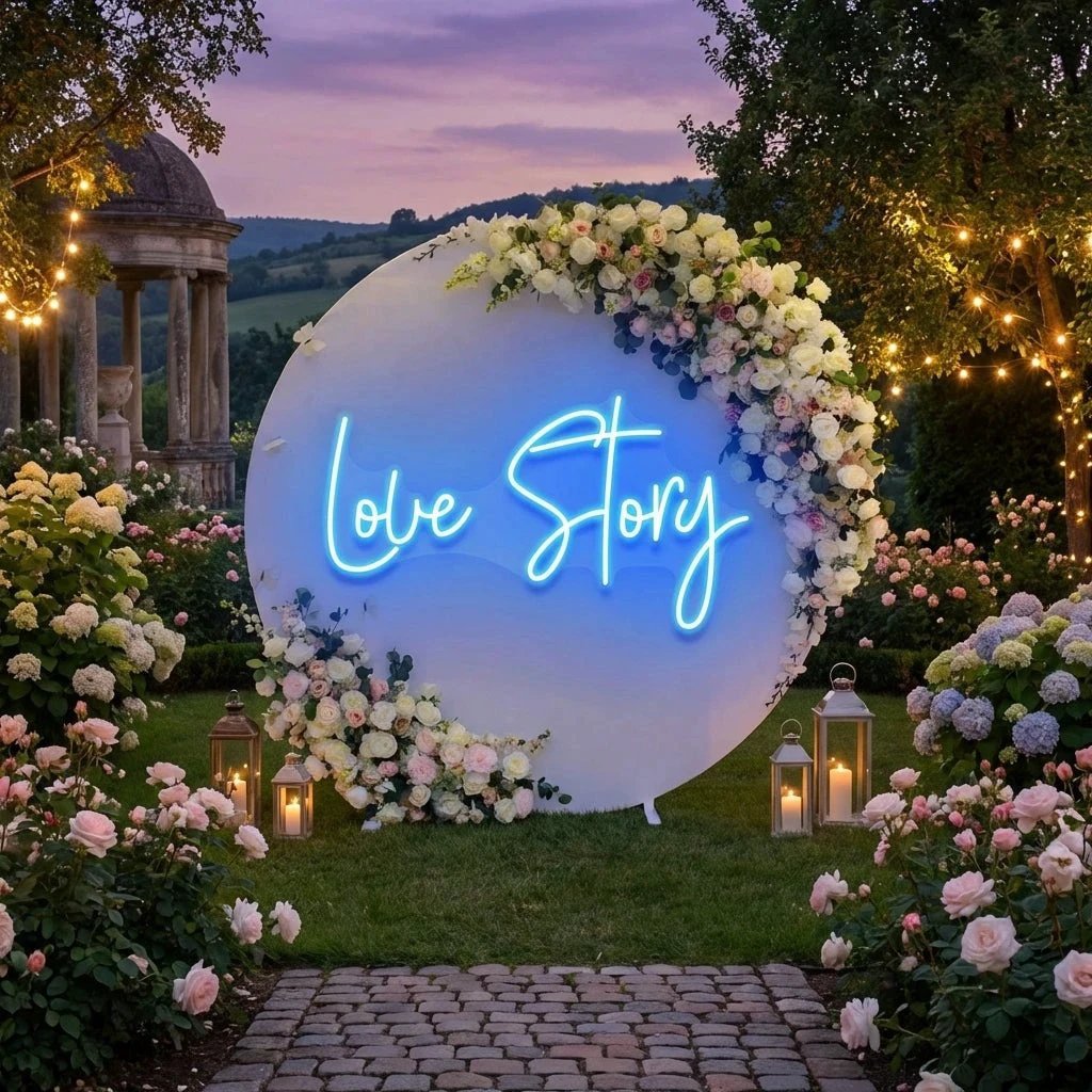 Love Story Led Neon Sign Light