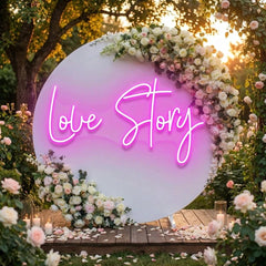 Love Story Led Neon Sign Light