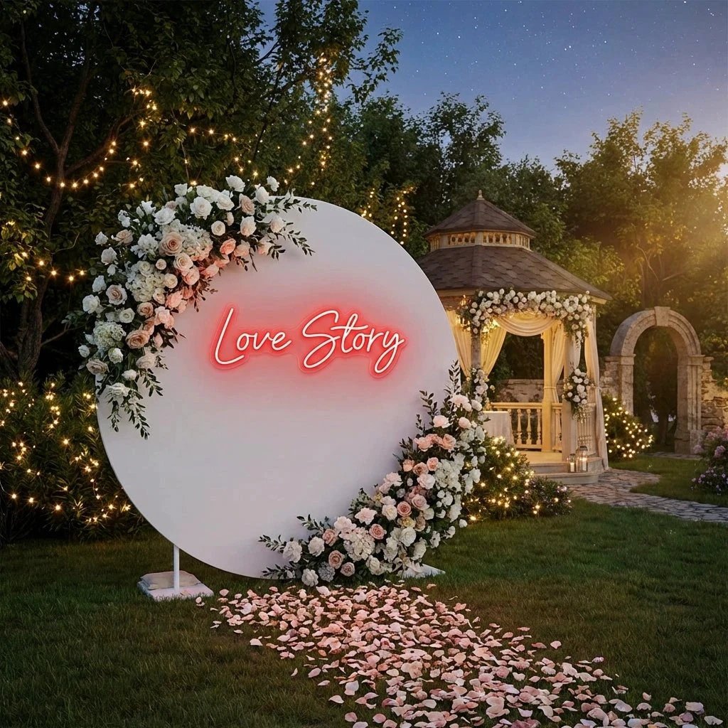 Love Story Led Neon Sign Light