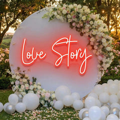 Love Story Led Neon Sign Light
