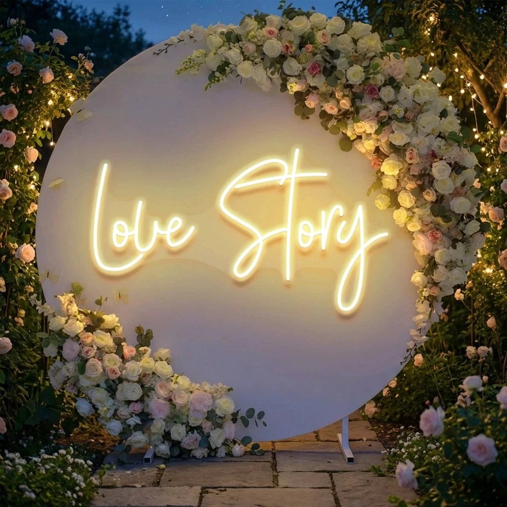 Love Story Led Neon Sign Light