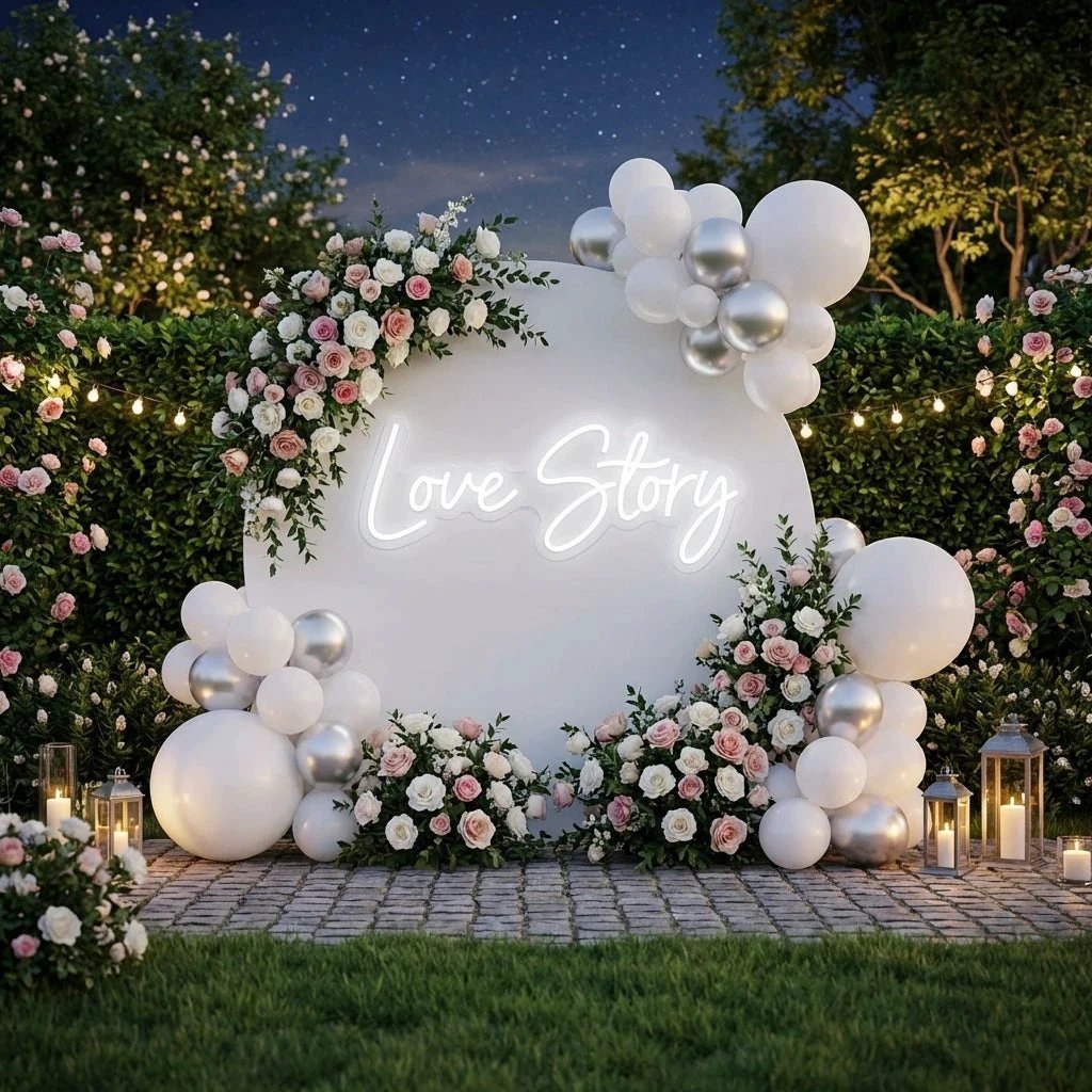 Love Story Led Neon Sign Light