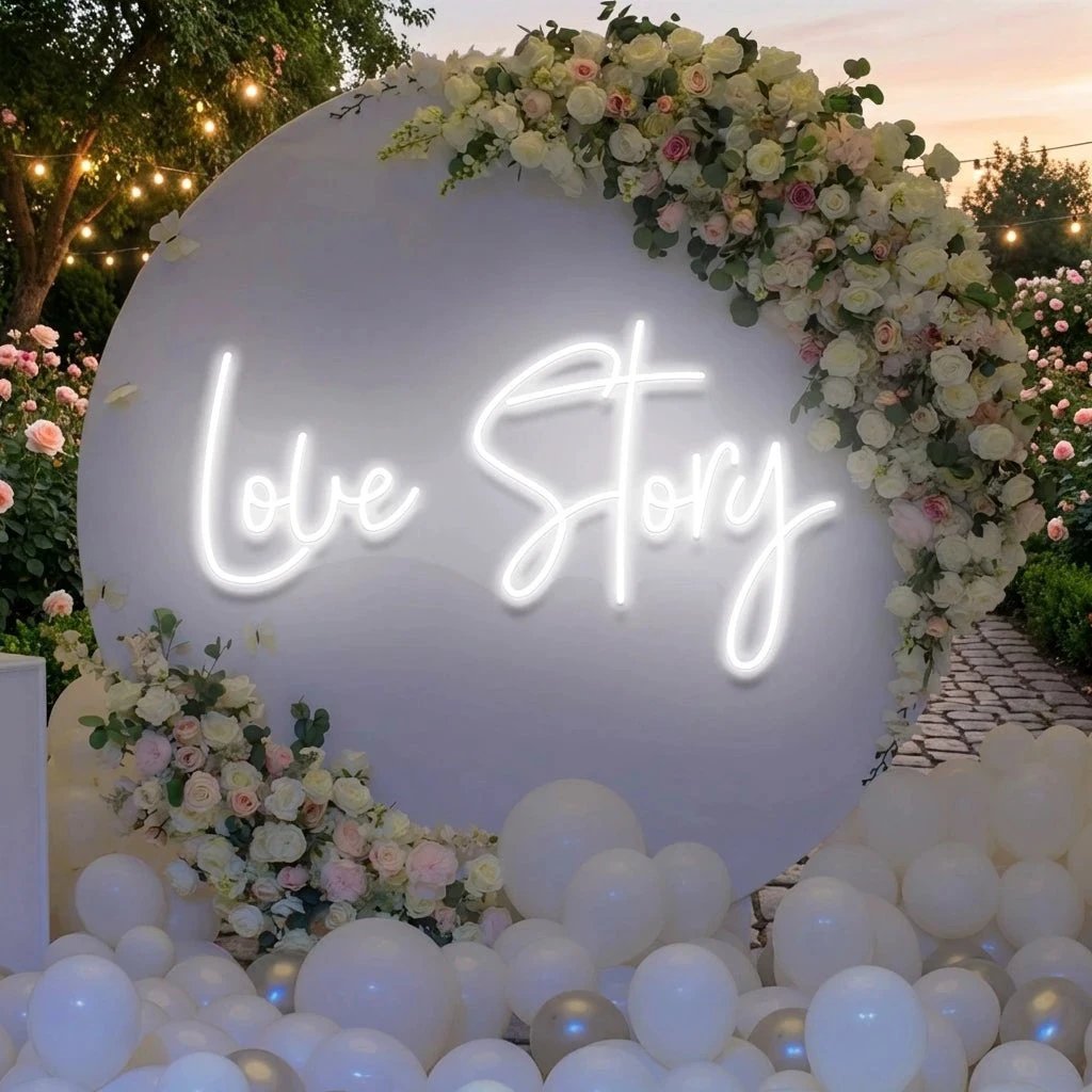 Love Story Led Neon Sign Light