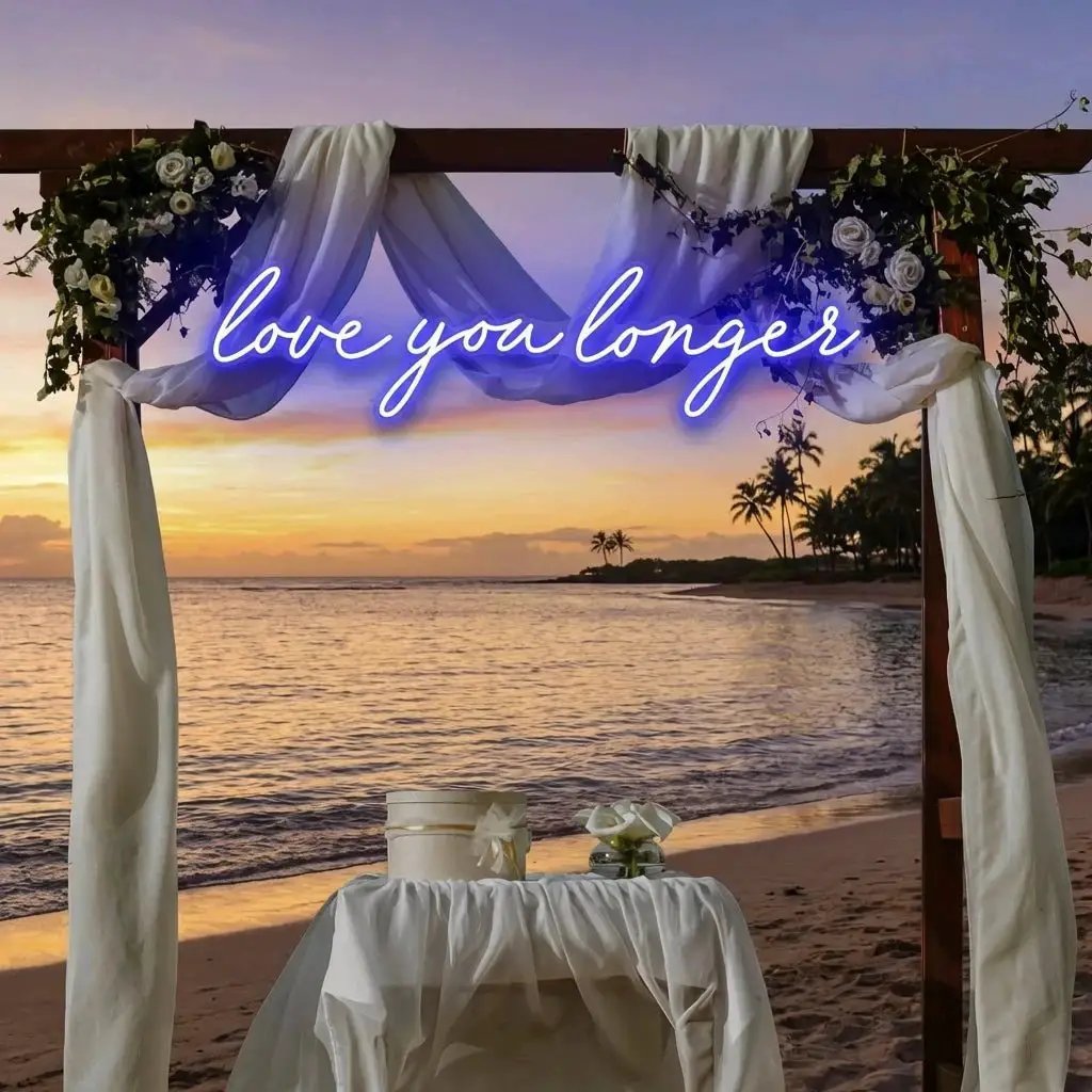 Love You Longer Led Neon Sign Light