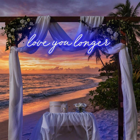 Love You Longer Led Neon Sign Light