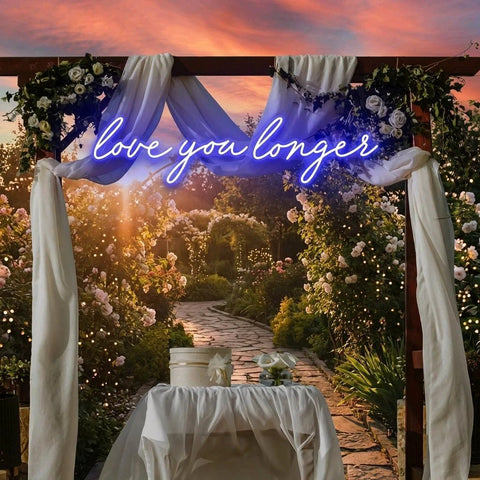 Love You Longer Led Neon Sign Light