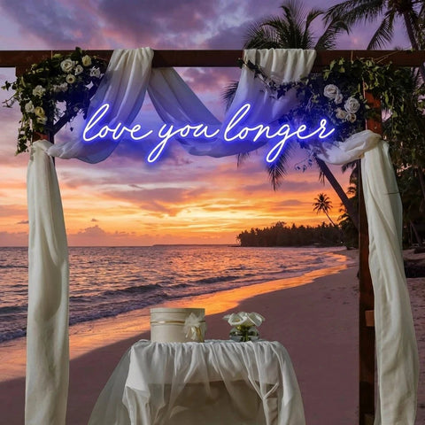 Love You Longer Led Neon Sign Light