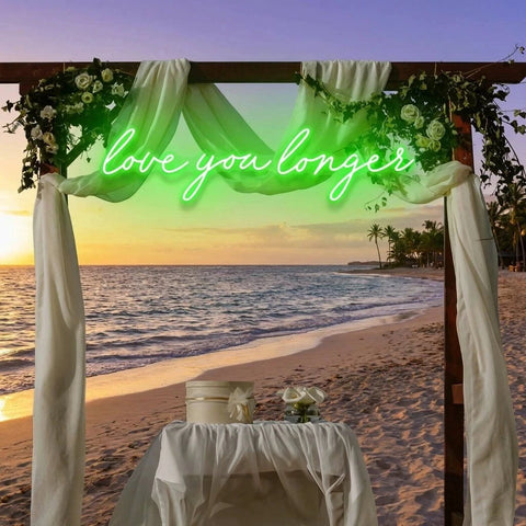 Love You Longer Led Neon Sign Light