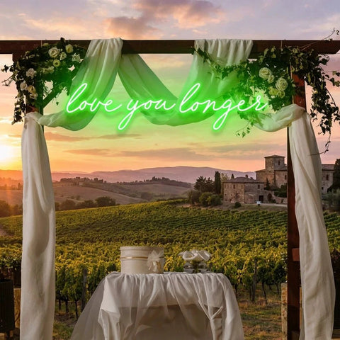 Love You Longer Led Neon Sign Light