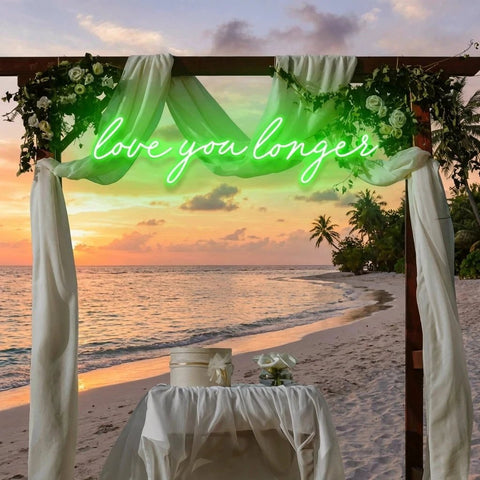 Love You Longer Led Neon Sign Light
