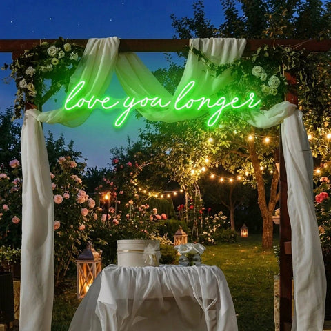 Love You Longer Led Neon Sign Light