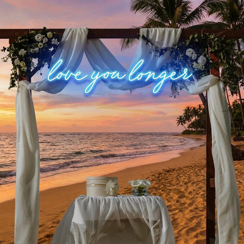 Love You Longer Led Neon Sign Light