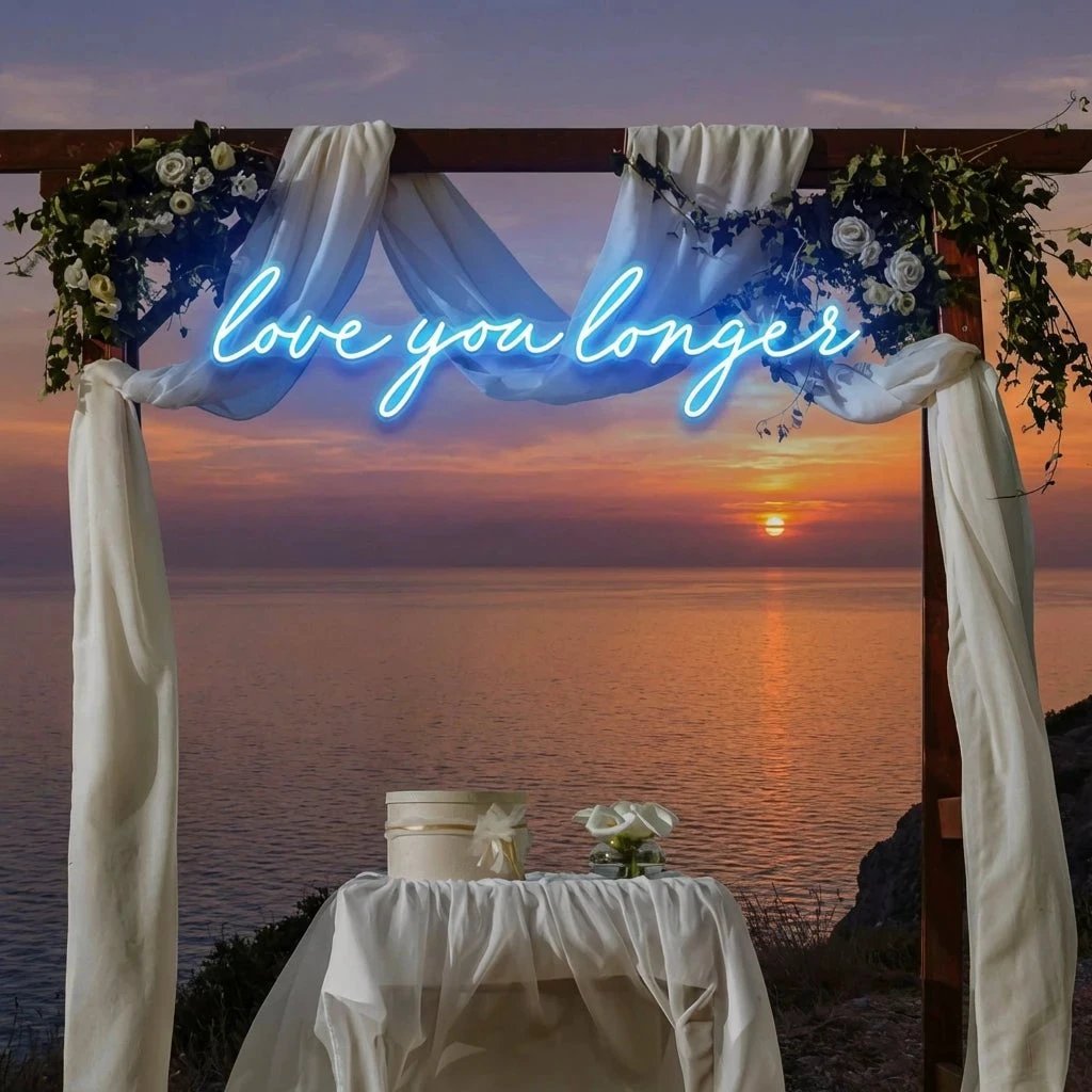 Love You Longer Led Neon Sign Light