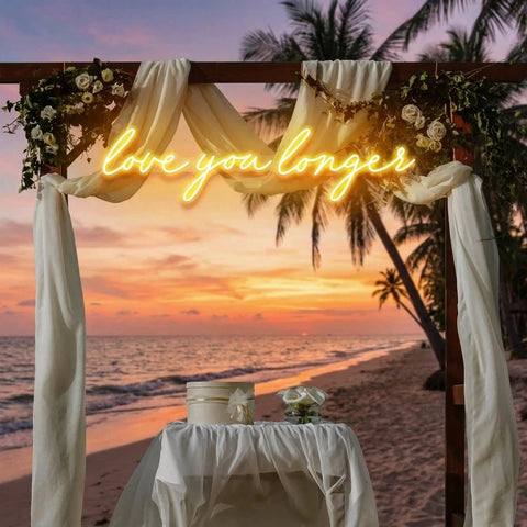 Love You Longer Led Neon Sign Light