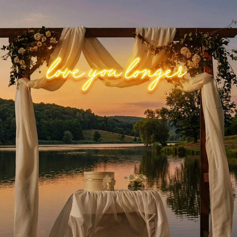 Love You Longer Led Neon Sign Light