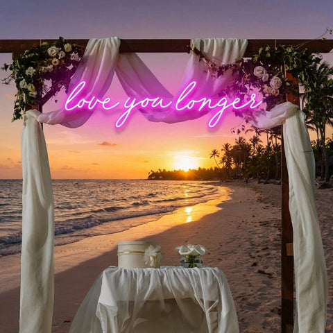 Love You Longer Led Neon Sign Light