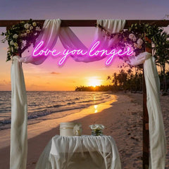 Love You Longer Led Neon Sign Light