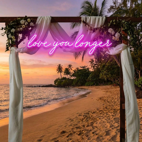 Love You Longer Led Neon Sign Light