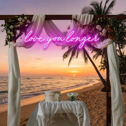 Love You Longer Led Neon Sign Light