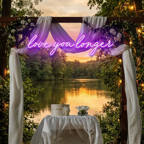 Love You Longer Led Neon Sign Light