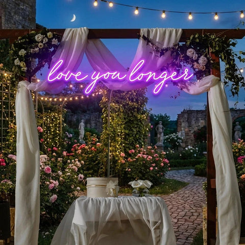Love You Longer Led Neon Sign Light