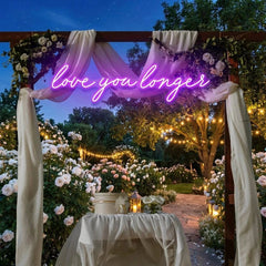 Love You Longer Led Neon Sign Light