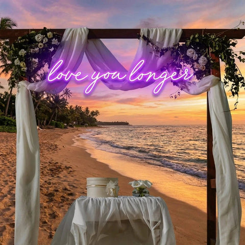 Love You Longer Led Neon Sign Light