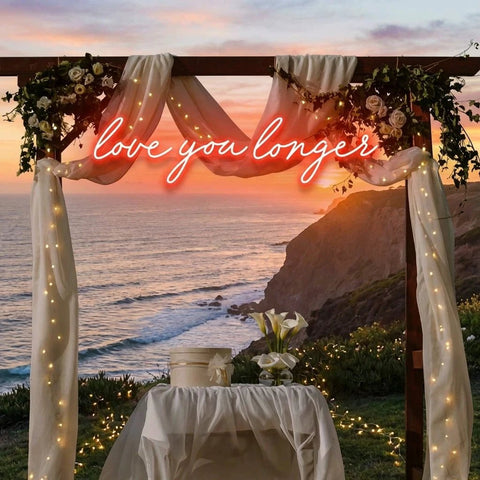 Love You Longer Led Neon Sign Light