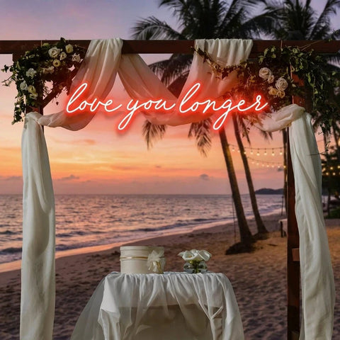 Love You Longer Led Neon Sign Light