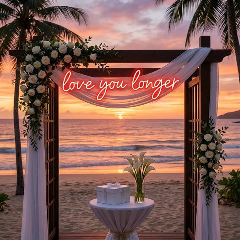 Love You Longer Led Neon Sign Light
