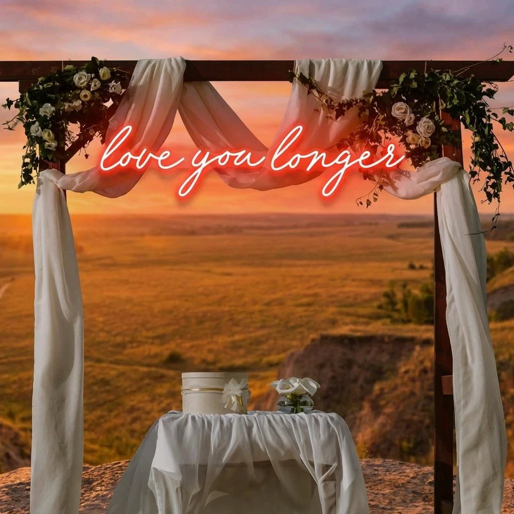 Love You Longer Led Neon Sign Light