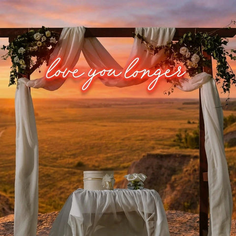 Love You Longer Led Neon Sign Light