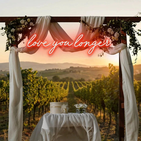 Love You Longer Led Neon Sign Light
