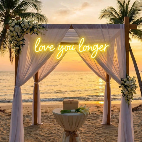 Love You Longer Led Neon Sign Light