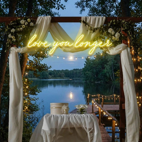 Love You Longer Led Neon Sign Light