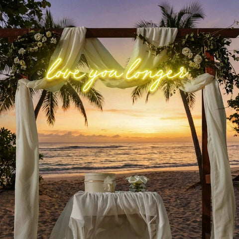 Love You Longer Led Neon Sign Light
