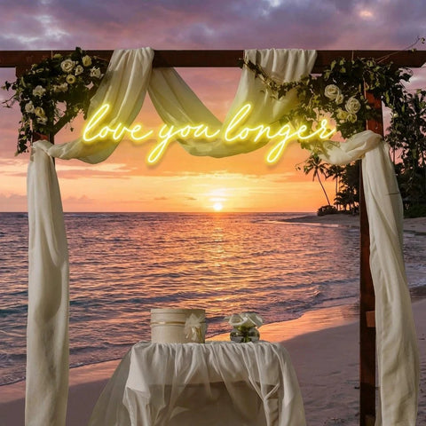 Love You Longer Led Neon Sign Light