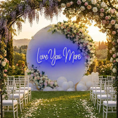 Love You More Led Neon Sign Light