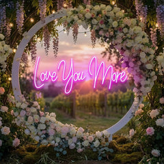 Love You More Led Neon Sign Light