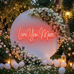 Love You More Led Neon Sign Light