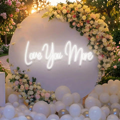Love You More Led Neon Sign Light